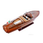 B085 Aquarama Medium Italy Speedboat Model 